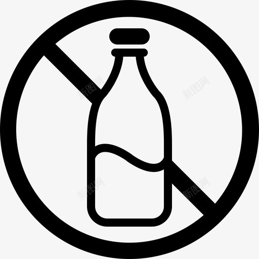 过敏原牛奶过敏原饮料图标svg_新图网 https://ixintu.com 过敏原 过敏原牛奶 食物 食物过敏原概述 饮料