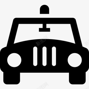 旅行出租车双门轿车图标图标