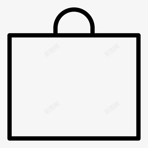 项目公文包行李图标svg_新图网 https://ixintu.com 公文包 文件 文件概要 行李 项目