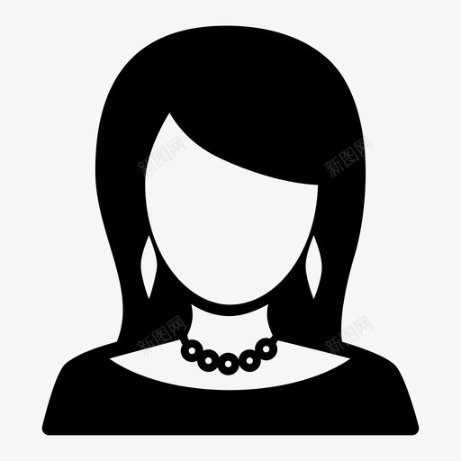 女演员化身女孩图标svg_新图网 https://ixintu.com 人物 化身 女人 女孩 女演员 用户