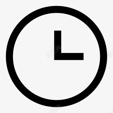 时钟时间符号图标图标