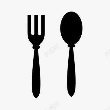 银器晚餐盘子图标图标