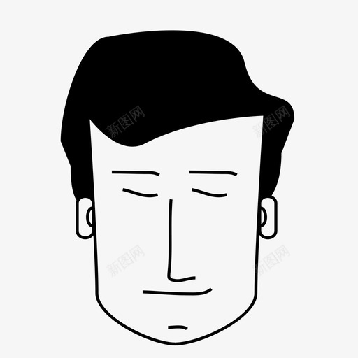 人物巴西人面孔图标svg_新图网 https://ixintu.com 人物 巴西人 面孔