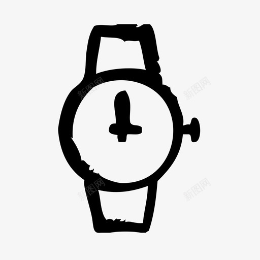 手表设备电子产品图标svg_新图网 https://ixintu.com 小工具 手表 手表设计图纸 电子产品 硬件 草图 设备