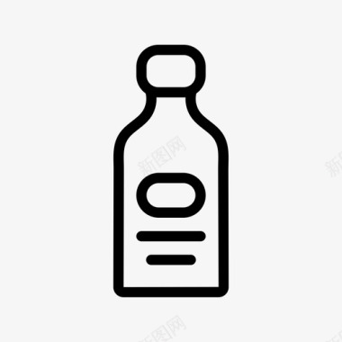 油瓶子烹饪图标图标