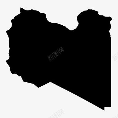 利比亚非洲国家图标图标