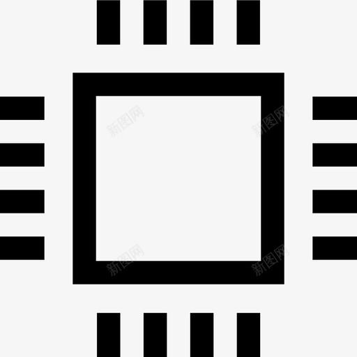 cpu计算机技术图标svg_新图网 https://ixintu.com cpu 技术 计算机