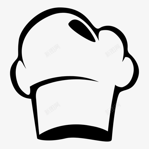 厨师帽厨师玩具图标svg_新图网 https://ixintu.com 厨师 厨师帽 玩具