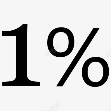 1%图标