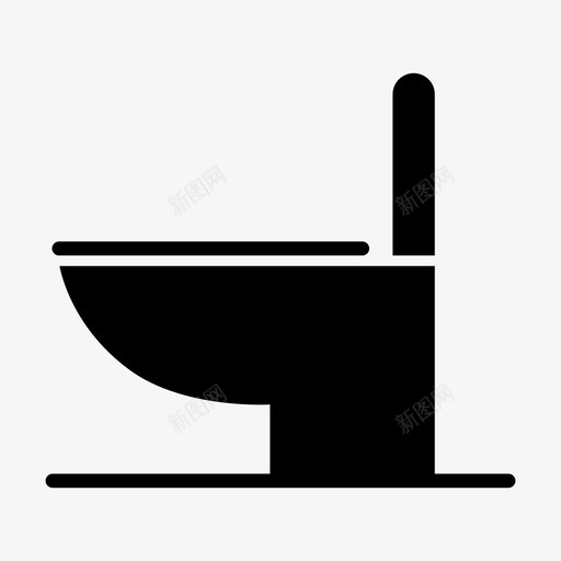 卫生间浴室厕所图标svg_新图网 https://ixintu.com 凳子 卫生间 厕所 浴室