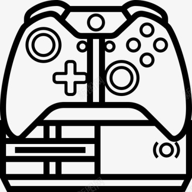 带控制器的xboxforza控制台游戏图标图标