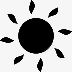 太阳能量太阳能量光图标高清图片