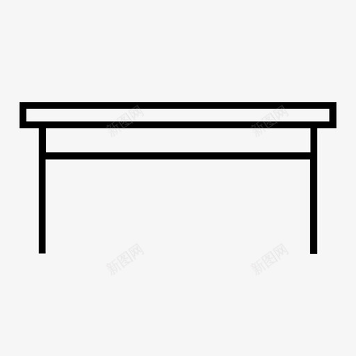 桌子家具家具和家居装饰2图标svg_新图网 https://ixintu.com 家具 家具和家居装饰2 桌子