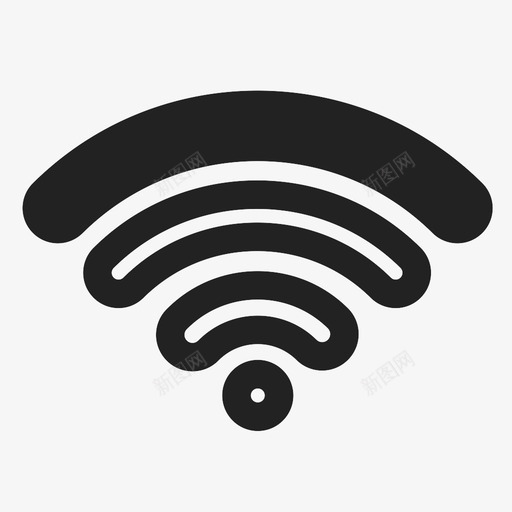 wifi-4svg_新图网 https://ixintu.com wifi-4