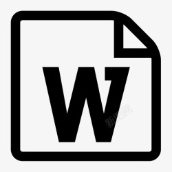 图标1文档1174-Word文档高清图片