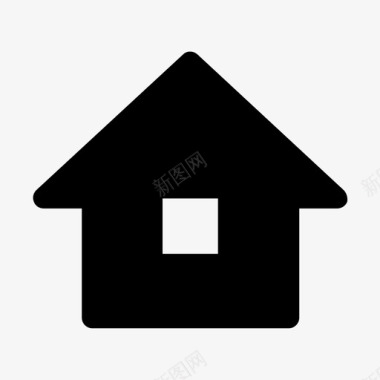 房子建筑房地产图标图标