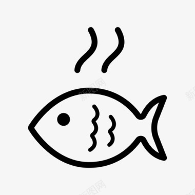 鱼菜食物图标图标