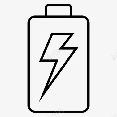 电池充电电力图标图标