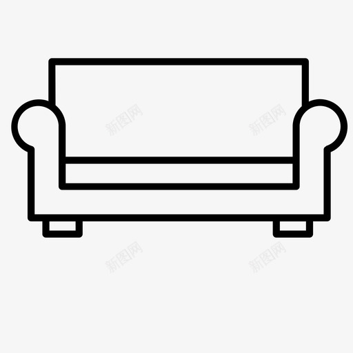 家具床沙发图标svg_新图网 https://ixintu.com 家 家具 家具3 床 抽屉 沙发