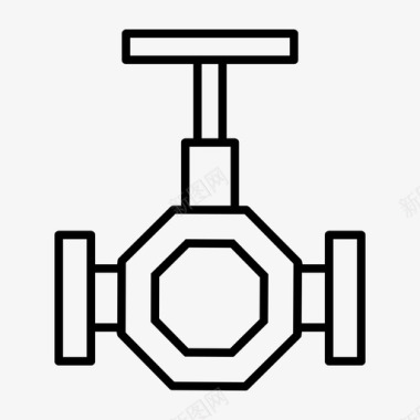 管道阀门机器主管路图标图标