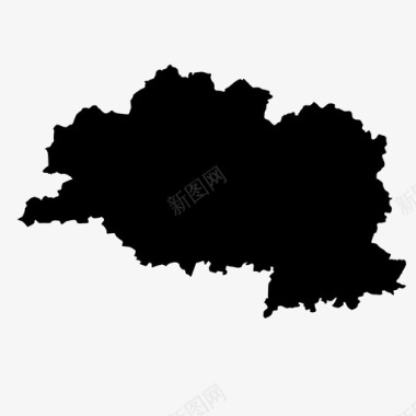 白俄罗斯维捷布斯克地区维捷布斯克地区地图图标图标