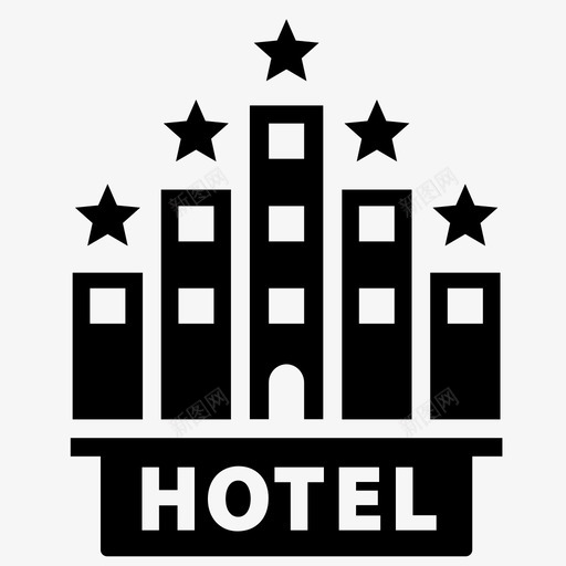 hotelsvg_新图网 https://ixintu.com hotel