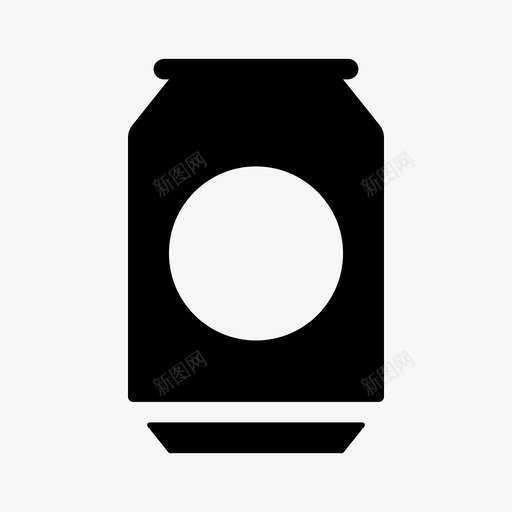 汽水罐可乐罐可乐图标svg_新图网 https://ixintu.com 可乐 可乐罐 汽水罐 食品饮料vol01 饮料