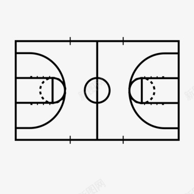 篮球场比赛钥匙图标图标