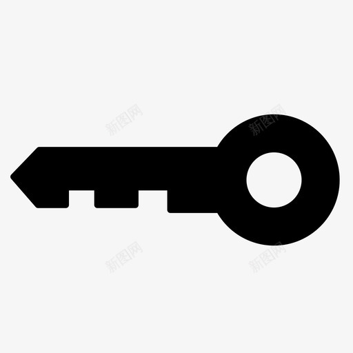 钥匙管理房子钥匙图标svg_新图网 https://ixintu.com 主钥匙 房子钥匙 汽车发动机仪表板灯固体风格 管理 钥匙
