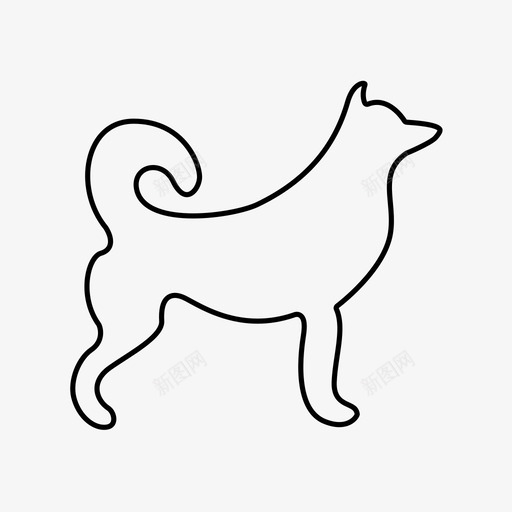 大型犬svg_新图网 https://ixintu.com 大型犬
