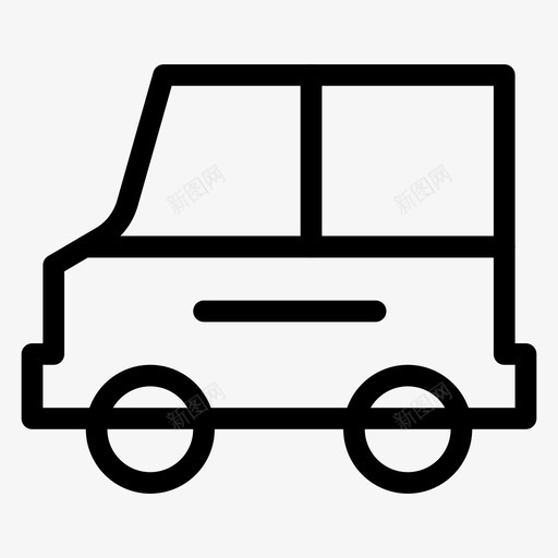 货车汽车运输图标svg_新图网 https://ixintu.com 旅行 汽车 货车 车辆 运输 运输线路图标