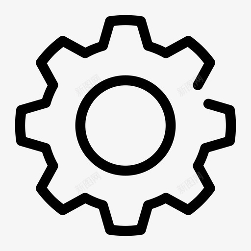 设置齿轮配置图标svg_新图网 https://ixintu.com 基本用户界面切断 设置 设置轮 配置 齿轮