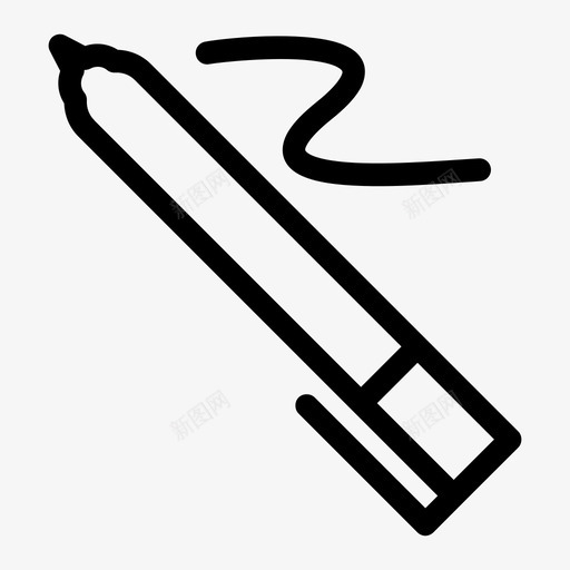 书写笔钢笔墨水笔图标svg_新图网 https://ixintu.com 书写 书写笔 墨水笔 文具 钢笔