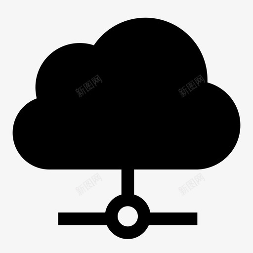 云系统文件图标svg_新图网 https://ixintu.com 云系统 文件