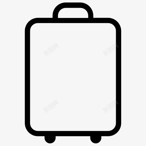 行李手提箱旅行图标svg_新图网 https://ixintu.com 包店 手提箱 旅行 行李