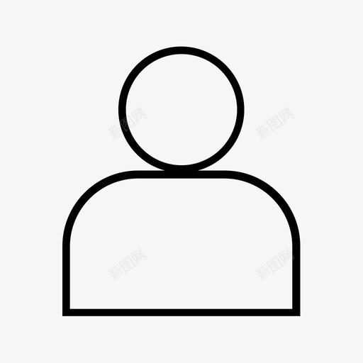 个人资料头像用户图标svg_新图网 https://ixintu.com 个人资料 头像 用户 用户档案