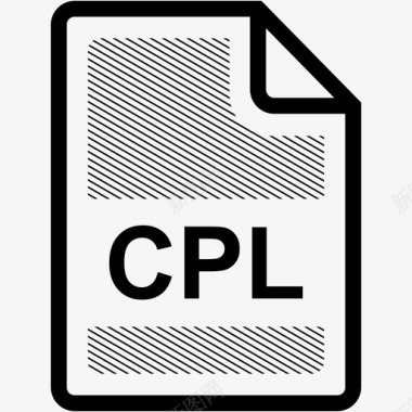 cpl文件扩展名格式图标图标