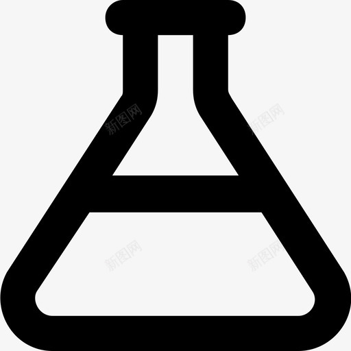 烧瓶化学实验室图标svg_新图网 https://ixintu.com 化学 实验室 教育平滑线图标 烧瓶 研究