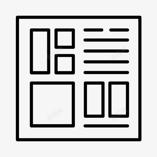 博客数字企业家图标svg_新图网 https://ixintu.com 企业家 博客 媒体 数字