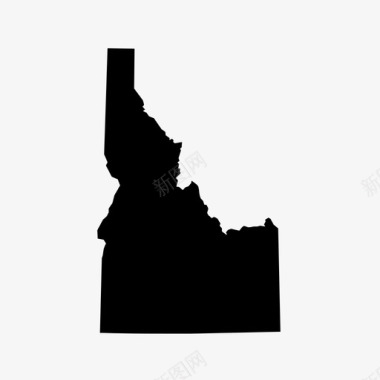 爱达荷州州美国图标图标