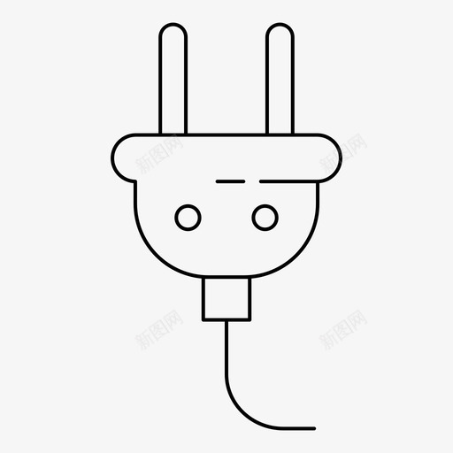 叉子电图标svg_新图网 https://ixintu.com 叉子 电