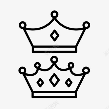 皇冠历史王子图标图标