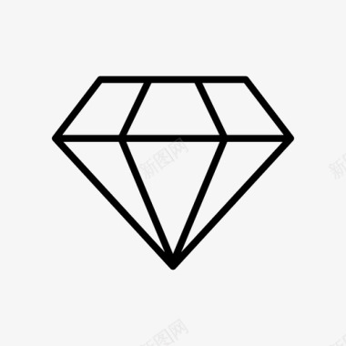 钻石宝石贵重图标图标
