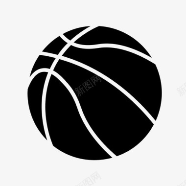篮球投篮运动图标图标
