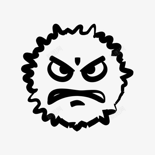 疯狂的生物愤怒的怪物图标svg_新图网 https://ixintu.com 怪物 愤怒的 手绘的 疯狂的生物