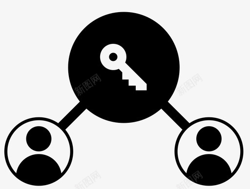 连接键目标聊天图标svg_新图网 https://ixintu.com 对话 打开 目标 聊天 连接键