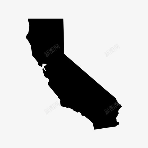 加利福尼亚州州美国图标svg_新图网 https://ixintu.com 加利福尼亚州 各州 州 美国
