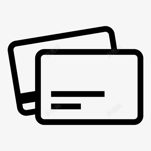 信用卡atm卡借记卡图标svg_新图网 https://ixintu.com atm卡 pan卡 信用卡 借记卡