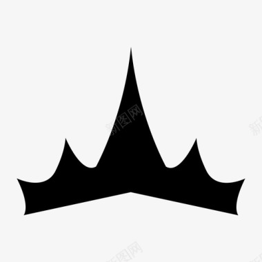 皇冠国王君主图标图标