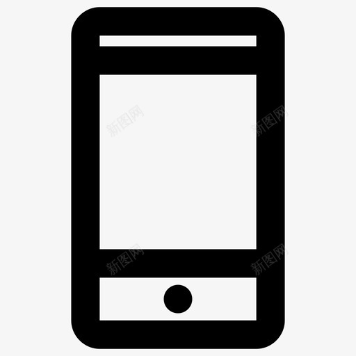 智能手机安卓手机手机图标svg_新图网 https://ixintu.com 安卓手机 手机 方向黑 智能手机 移动